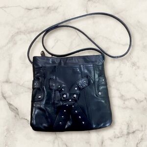 VTG CLARKS Leather Crossbody Bag